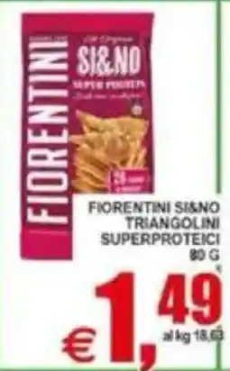 Pewex Fiorentini Si&No triangolini superproteici offerta