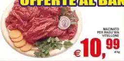 Pewex Macinato per ragu' bia vitellone offerta