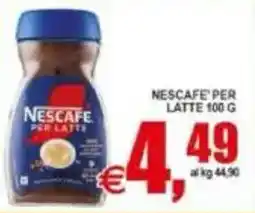 Pewex Nescafe per latte offerta