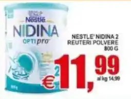 Pewex Nestlé Nidina 2 offerta
