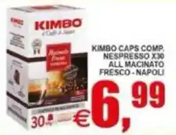 Pewex Kimbo Caps Comp Nespresso offerta