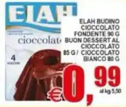 Pewex Elah budino cioccolato offerta