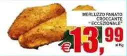 Pewex Merluzzo panato croccante eccezionale offerta