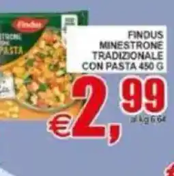 Pewex Findus minestrone tradizionale con pasta offerta