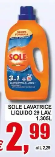 Pewex Sole lavatrice liquido offerta