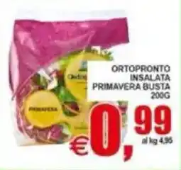 Pewex Ortopronto insalata primavera busta offerta