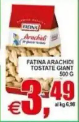 Pewex Fatina arachidi tostate giant offerta