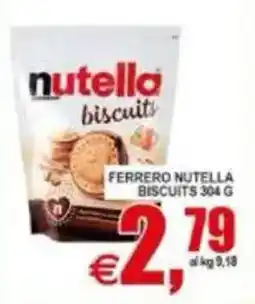Pewex Nutella biscuits offerta