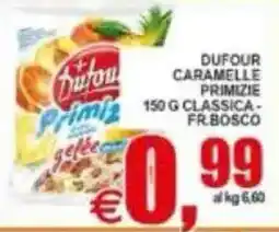 Pewex Dufour caramelle primizie offerta
