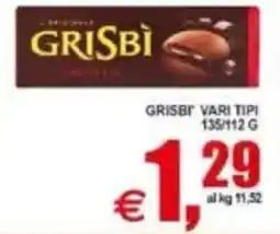 Pewex Grisbi vari tipi offerta