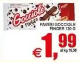 Pewex Pavesi Gocciolè Finger offerta