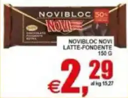 Pewex Novibloc Novi Latte-Fondente offerta