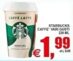 Pewex Starbucks Caffè Vari Gusti offerta