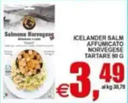 Pewex Icander Salm affumicato norvegese tartare offerta