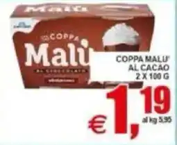 Pewex Coppa Malù al cacao offerta