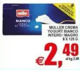 Pewex Muller crema yogurt bianco offerta