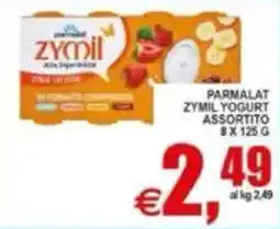 Pewex Parmalat Zymil Yogurt Assortito offerta