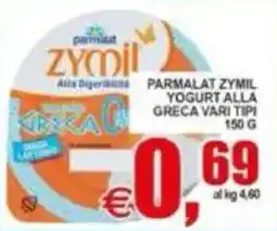 Pewex Parmalat Zymil Yogurt alla Greca Vari Tipi offerta
