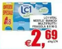 Pewex LC1 Vital Nestlé Bianco Multifrutti / Fragola offerta