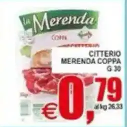 Pewex Citterio merenda coppa offerta