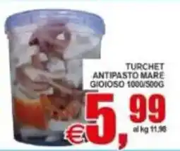 Pewex Turchet Antipasto Mare Gioioso offerta