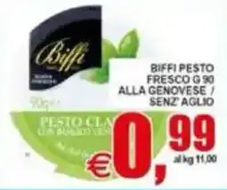 Pewex Biffi pesto fresco alla genovese senza aglio offerta