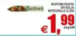 Pewex Bultoni pasta sfoglia integrale offerta