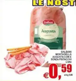 Pewex Galbani Mortadella Augusta con e senza pistacchi offerta