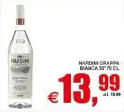 Pewex Nardini grappa bianca offerta