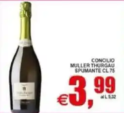 Pewex Concilio Muller Thurgau Spumante offerta