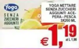 Pewex Yoga nettarre senza zuccheri aggiunti offerta