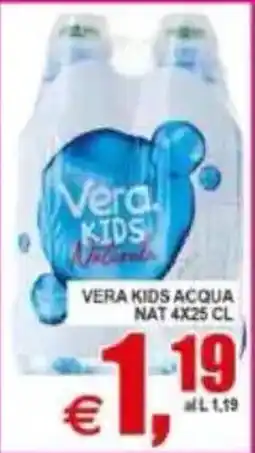 Pewex Vera Kids Acqua Naturale offerta