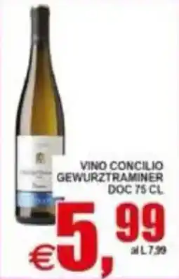Pewex Vino Concilio Gewurztraminer offerta