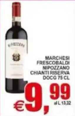 Pewex Marchesi Frescobaldi Nipozzano Chianti Riserva DOCG offerta