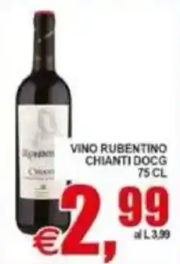 Pewex Vino Rubentino Chianti DOCG offerta