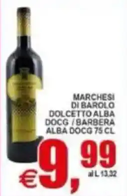 Pewex Marchesi di Barolo Dolcetto Alba DOCG / Barbera Alba DOCG offerta