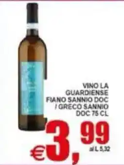 Pewex Vino La Guardiense offerta