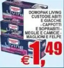 Pewex Domopak Living custodie abiti e giacche - cappotti - soprabiti - meglie e camicie - maglioni e felpe offerta