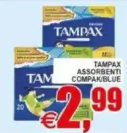 Pewex Tampax assorbenti compatibili blue offerta
