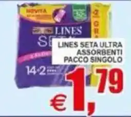 Pewex Lines seta ultra assorbenti offerta