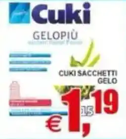 Pewex Cuki sacchetti gelo offerta