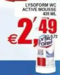 Pewex Lysoform wc active mousse offerta