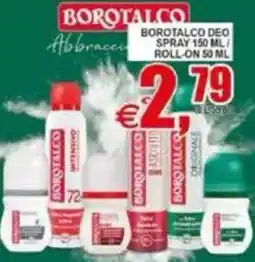 Pewex Borotalco deo spray offerta