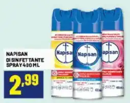 Risparmio Casa Napisan disinfettante spray offerta