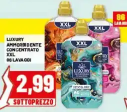 Risparmio Casa Luxury ammorbidente concentrato offerta