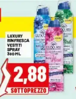 Risparmio Casa Luxury rinfresca vestiti spray offerta