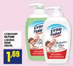 Risparmio Casa Lysoform sapone liquido mani offerta