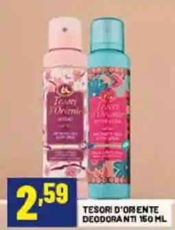 Risparmio Casa Tesori d'Oriente deodoranti offerta
