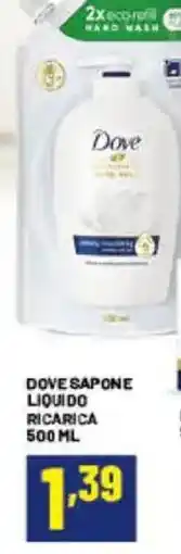 Risparmio Casa Dove sapone liquido ricarica offerta