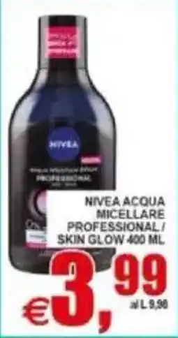 Pewex Nivea acqua micellare professional/ skin glow offerta